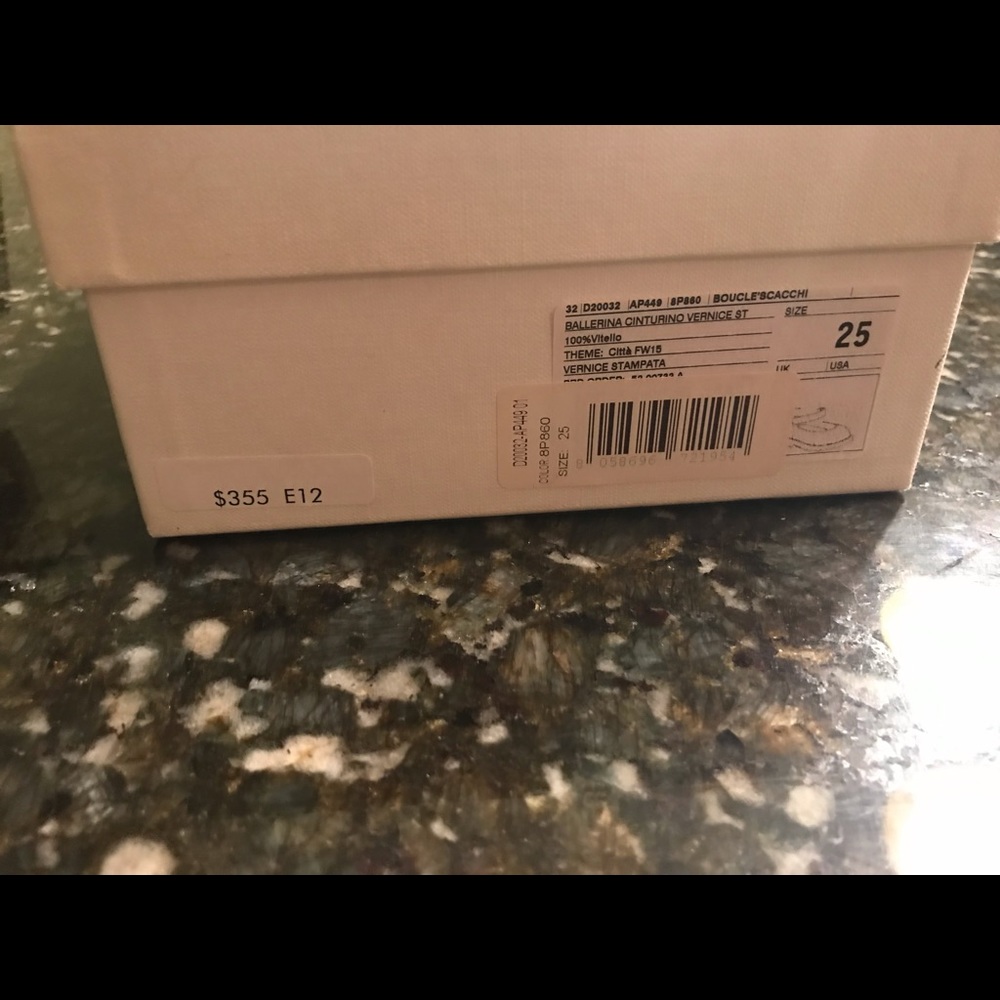 Dolce & Gabbana toddler girl dress shoes